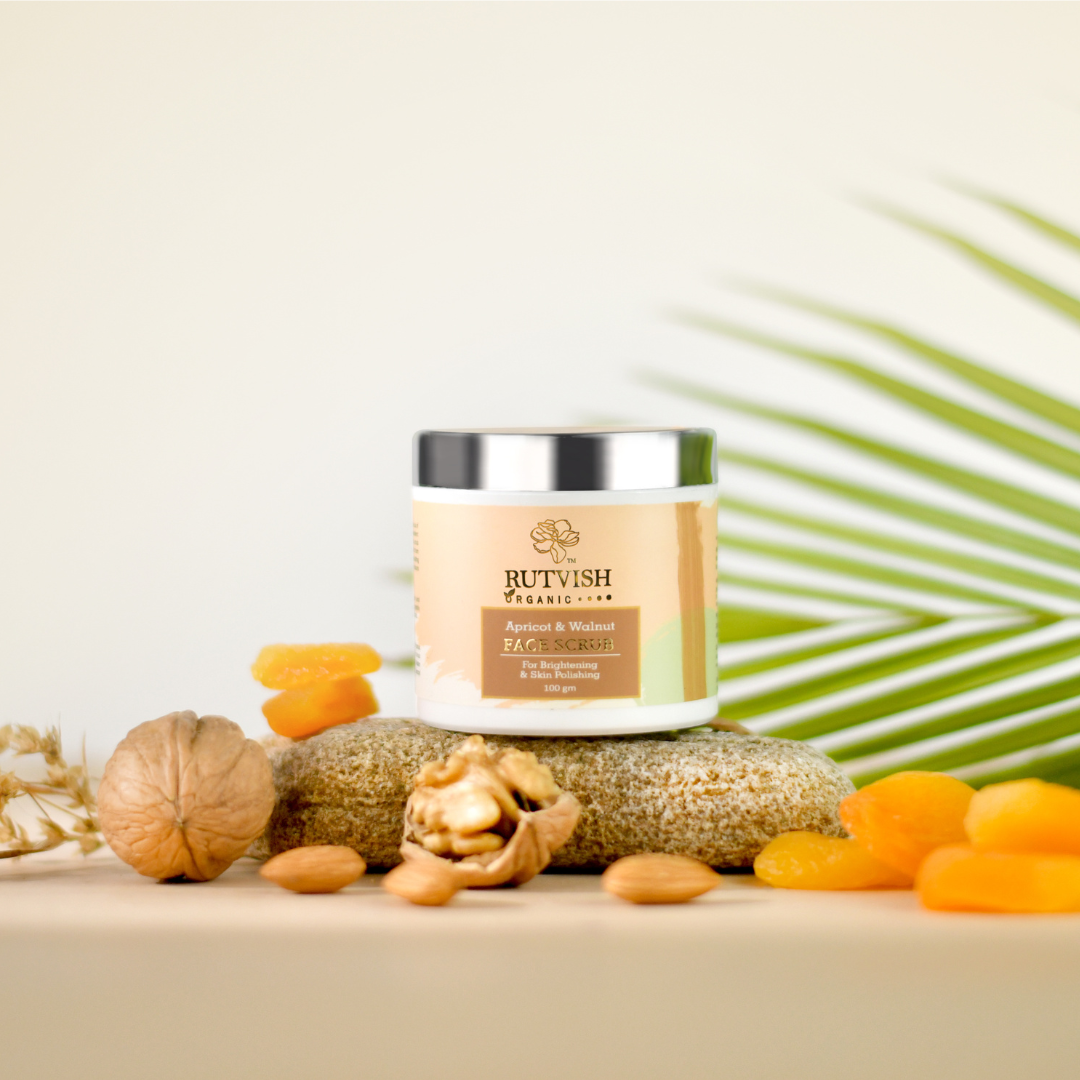 Rutvish Organic De-Stress Combo 1 (Scrub +  Massage Butter Candle) Rutvish Organic